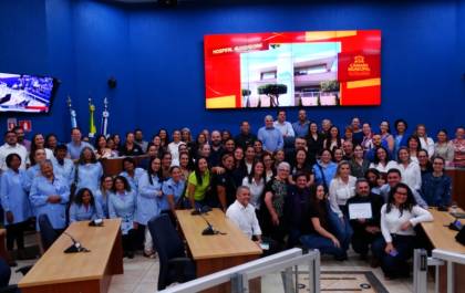 Homenagem CMTLS ao Hospital Auxiliadora