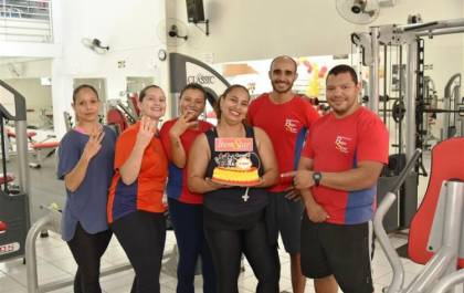 3 Anos BemStar fitness Academia 