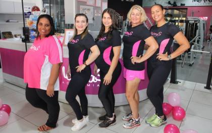 Reinauguração Meninas Academia