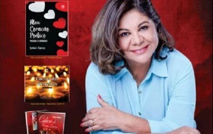 Edgard Júnior recebe a escritora Isabel Fiorese