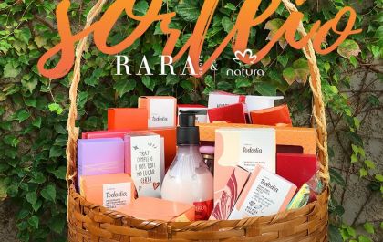 SORTEIO! Concorra a uma linda cesta de produtos Natura!