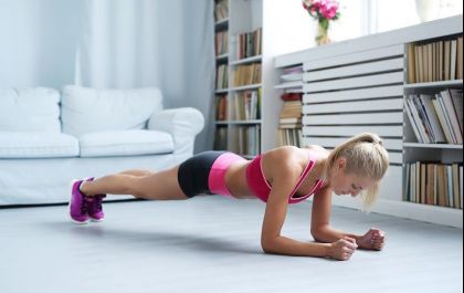 Guia de exercícios para fazer na sala de casa
