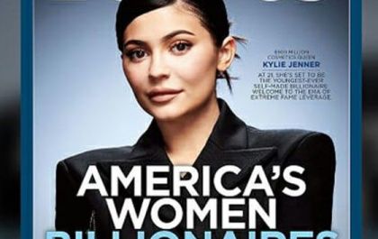 Kylie Jenner é chamada de mentirosa pela Forbes