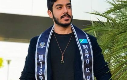 Três-lagoense é eleito Mister Mato Grosso do Sul