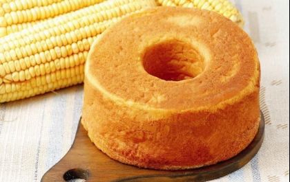 Bolo de milho: rápido e fácil.&nbsp;