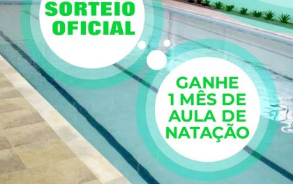 Quer ganhar 1 mês grátis de aulas de natação na Med Sport Três Lagoas? Saiba como participar!