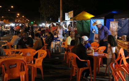 Feira noturna é suspensa por tempo indeterminado