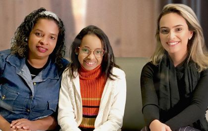 Geovana procura pelo pai para transplante de medula