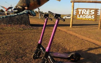 Três Lagoas contará com patinetes elétricos