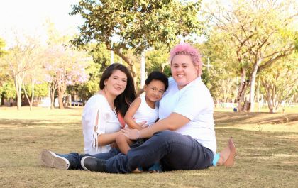 “Você tem amor aqui, ele existe, e nós somos uma família”