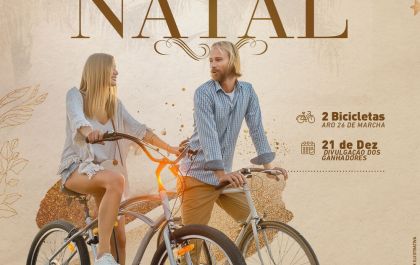 Quer concorrer a 1 bicicleta e presentear alguém com outra? Saiba como!