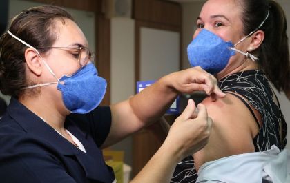 Servidores do SAMU e UPA estão 100% vacinados contra COVID-19