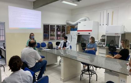 Equipe de Saúde visita laboratórios de Medicina da UFMS e estuda ampliar parcerias
