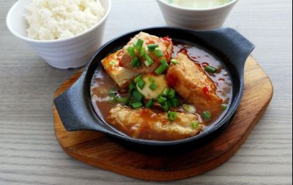 Delicioso bacalhau refogado clássico