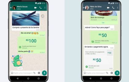 Veja como fazer transferência de dinheiro pelo WhatsApp