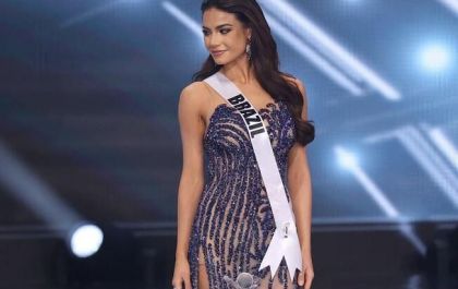 Brasileira Julia Gama fica em 2º lugar no concurso Miss Universo 2021