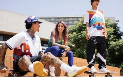 Skate é a única modalidade que conta com 20 peças como uniforme oficial das Olimpíadas