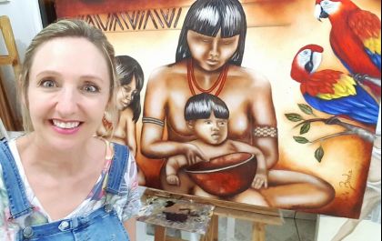 1º Acervo Permanente de Obras de Arte de artistas três-lagoenses serão expostos no Shopping Três Lagoas