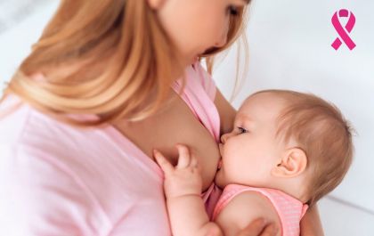 Amamentação é aliada na luta contra o câncer de mama!