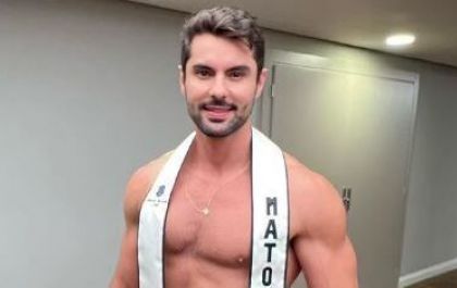 Mister MS Wadih Vilela embarca para concorrer ao Mister Brasil CNB 2022