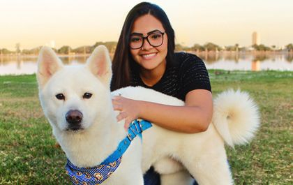 Akamaru: o cão ciumento e protetor