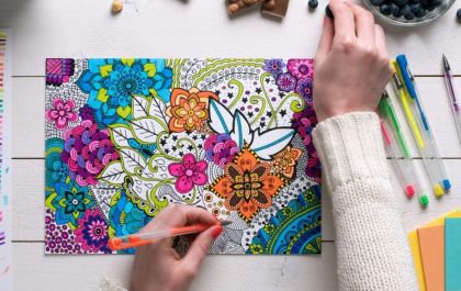 Bobbie Goods: o crescimento dos livros de pintura como autocuidado