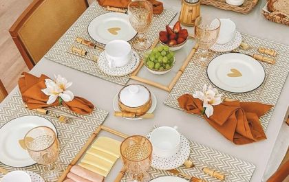 Veja como preparar uma mesa posta inesquecível no Dia das Mães