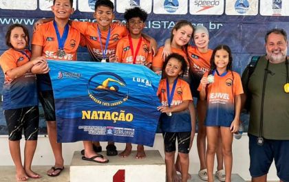 Equipe de natação de Três Lagoas conquista 28 medalhas em torneio regional