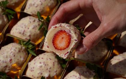 Morango cravejado: a versão que promete roubar o trono do 