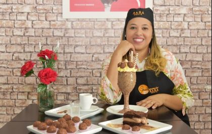 Erika Constante e uma receita exclusiva da Petit Cake para a Gente