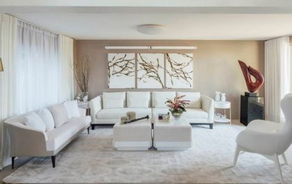 Irreverência neutra: Ambiente clean com cores harmônicas, sim!