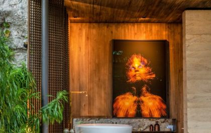 Um momento de relax e de volta às origens na décor