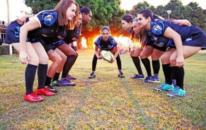 Fortes, aguerridas...Mulheres! As poderosas do Guaicurus Rugby Clube