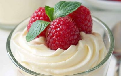 Mousse de leite em pó