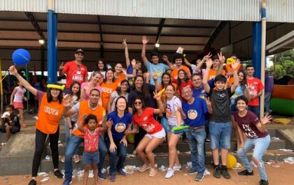 Valores como respeito e cidadania são transmitidos para crianças do Programa Comunidade Educa