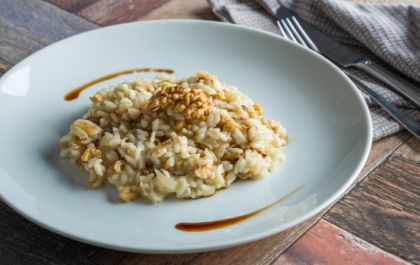 Risoto de Gorgonzola e Nozes