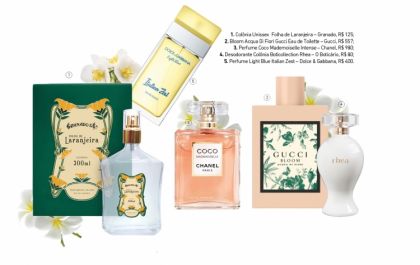 Os perfumes mais fresquinhos e gostosos para o verão